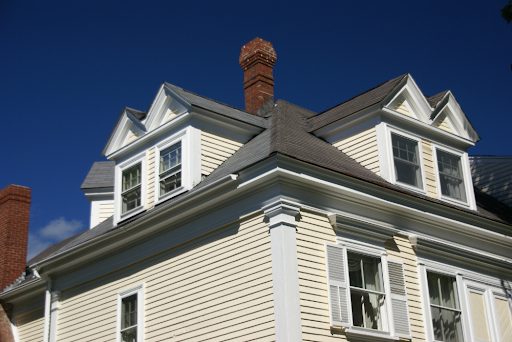 Nice house with white siding